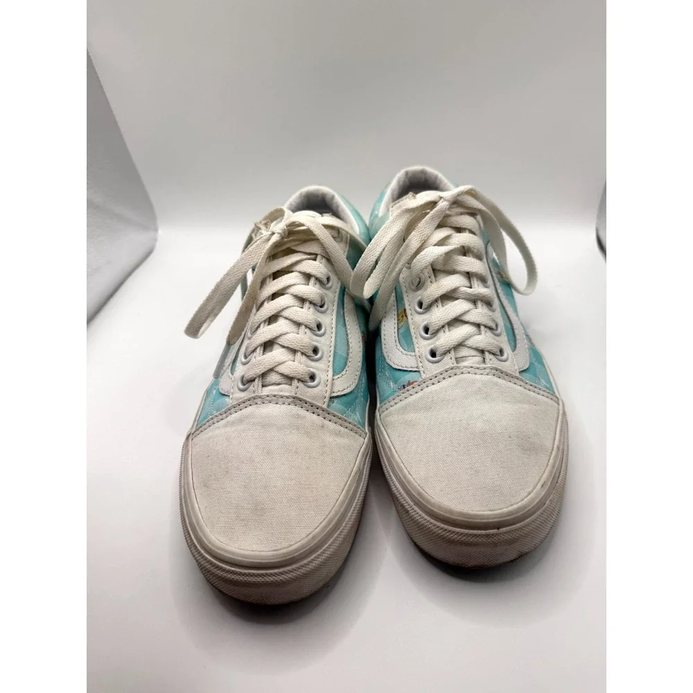SpongeBob SquarePants x Vans Old Skool 721356 Unisex M7/W8.5 Sneakers Blue Shoes